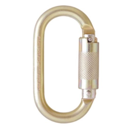 Steel Oval Auto/Gate Carabiner