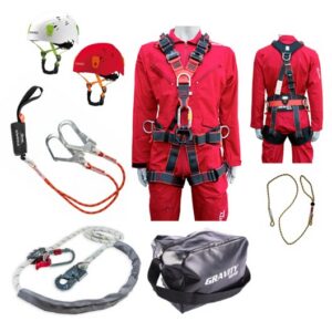 Advanced Fall Arrest Climbing Kit with 5-point Harness